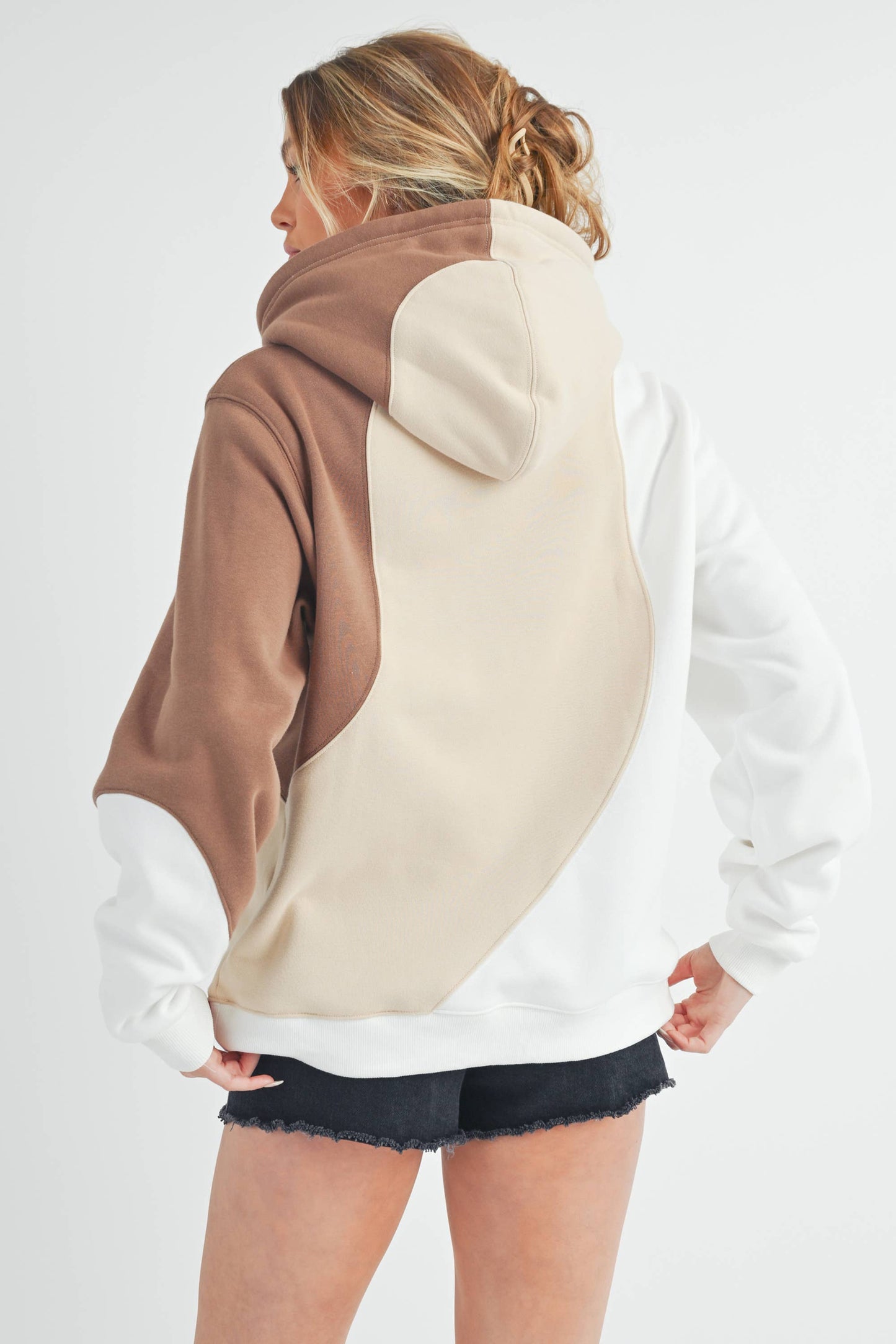 987EK Wavey Hoodie: Gray / Contemporary / L