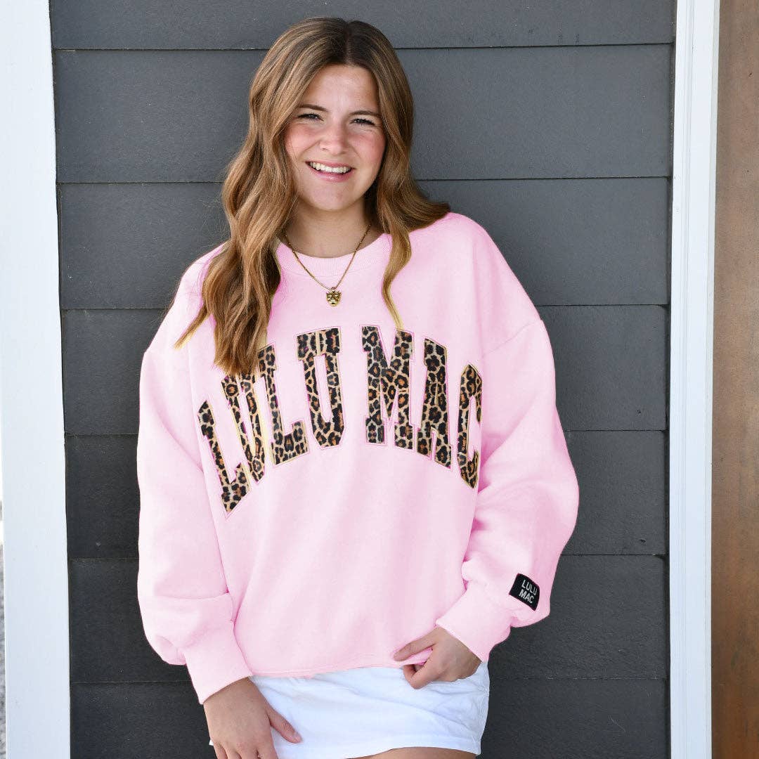 LEOP-9571-PINK: PINK / Large