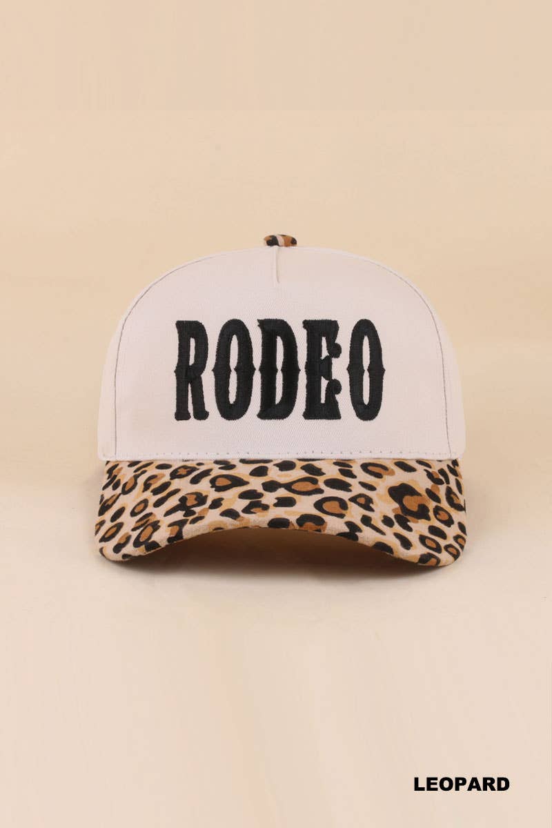 Two Tone Snapback Hat : LEOPARD-199769 / OS