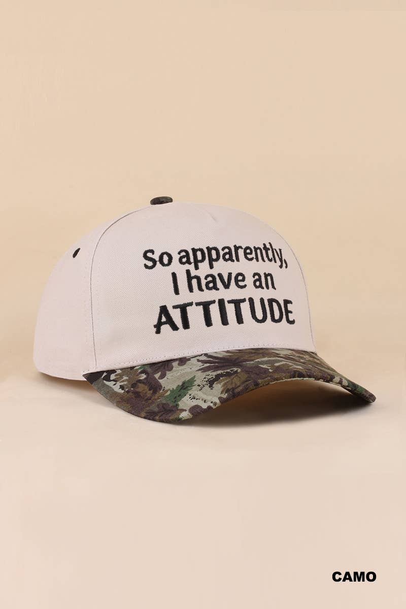 Two Tone Snapback Hat : CAMO-198865 / OS