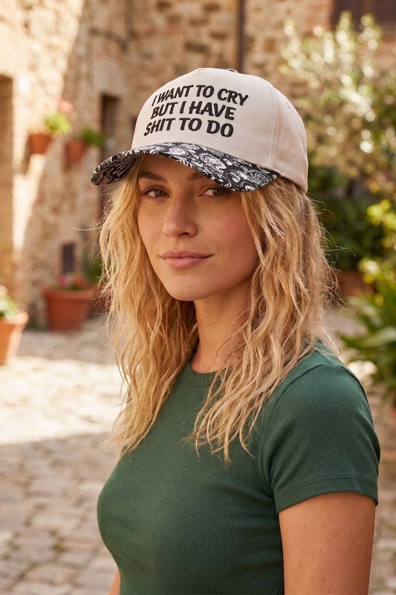 Two Tone Snapback Hat : CAMO-198865 / OS