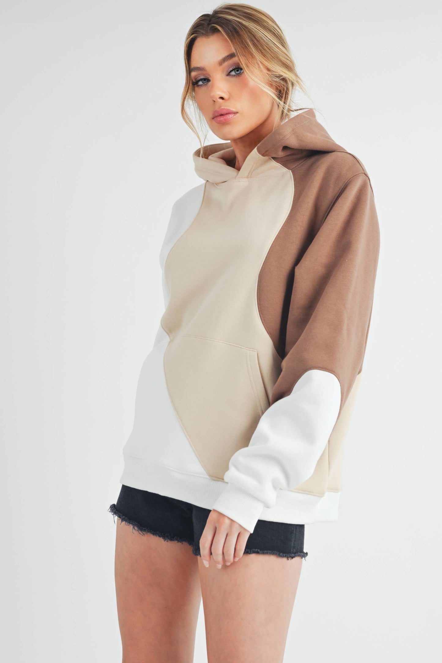 987EK Wavey Hoodie: Gray / Contemporary / M