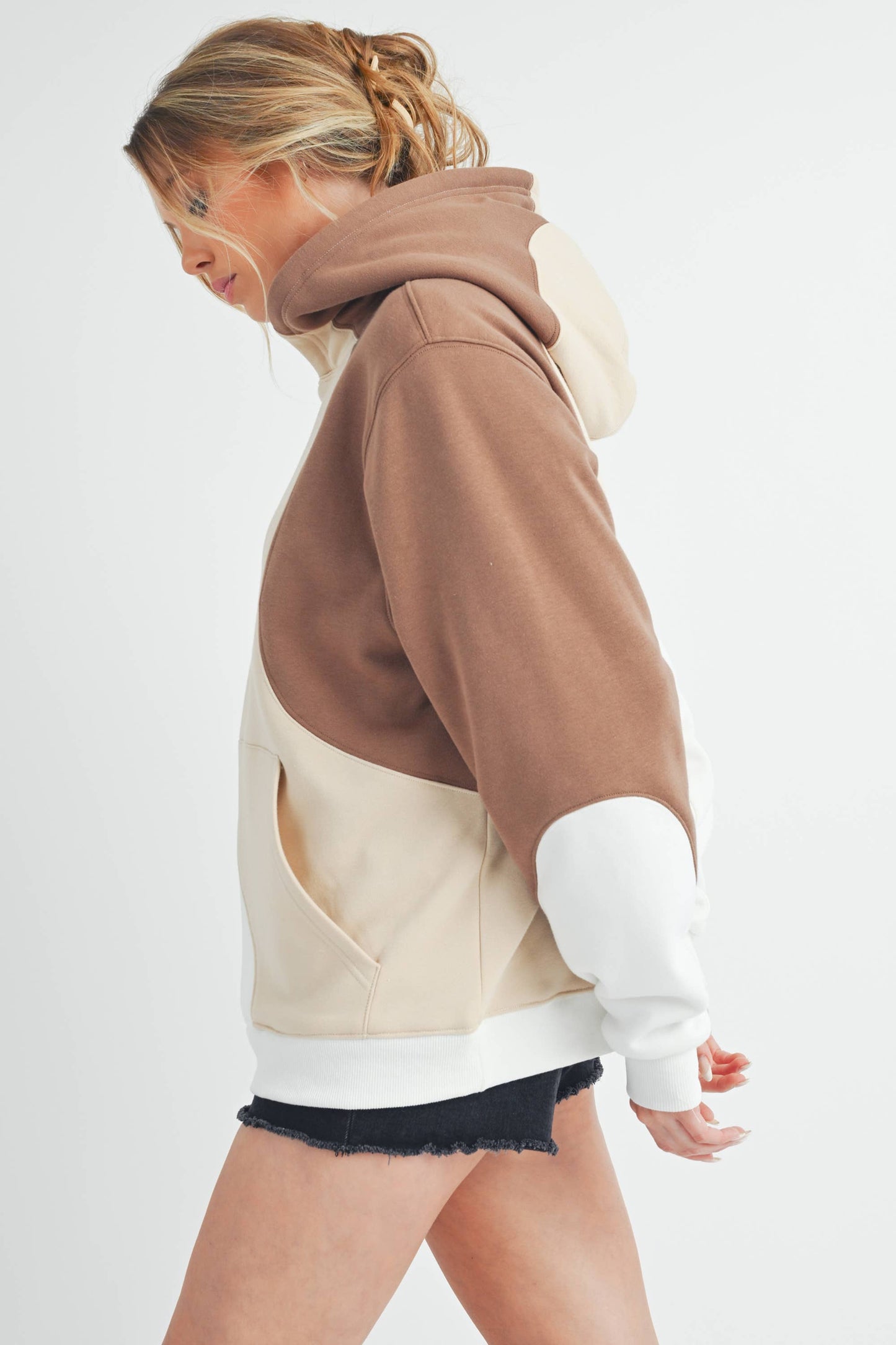 987EK Wavey Hoodie: Gray / Contemporary / L