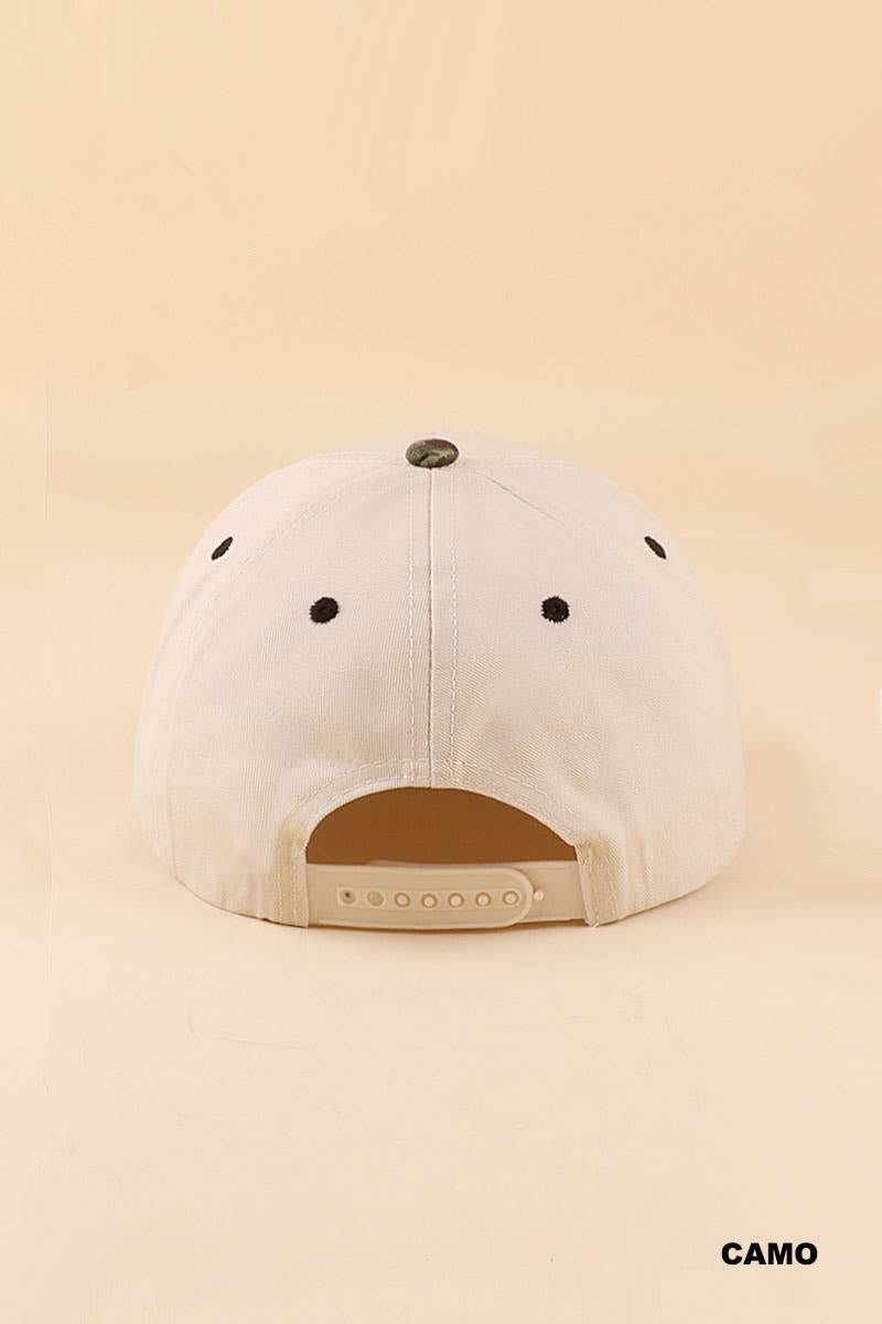 Dog Mom Two Tone Snapback Hat: LEOPARD-199881 / OS