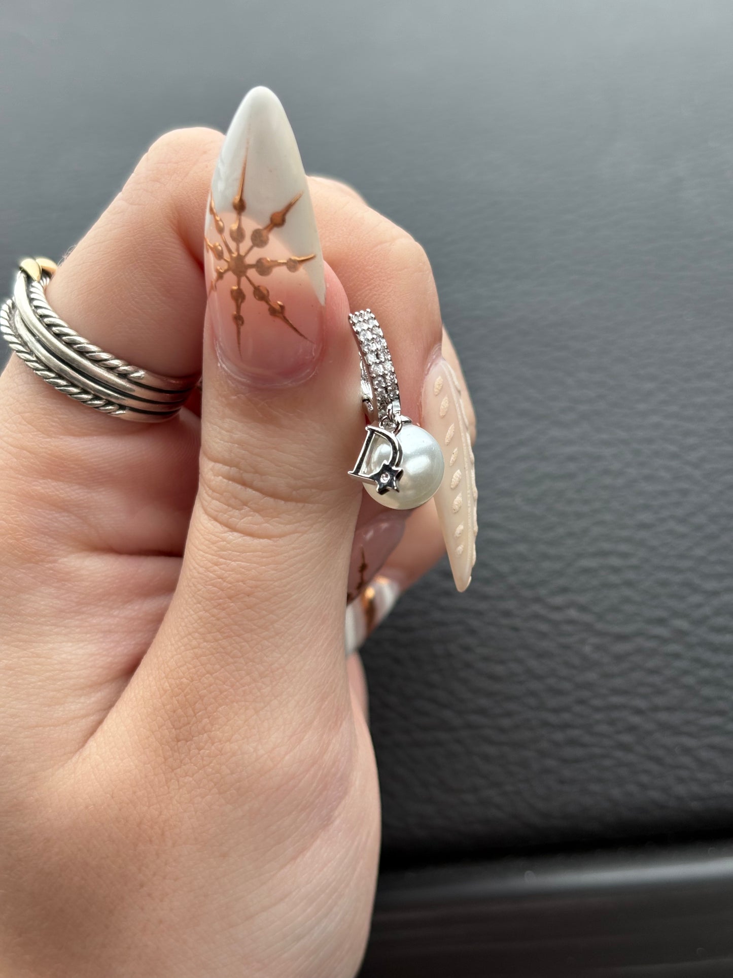 Fashion earrings silver