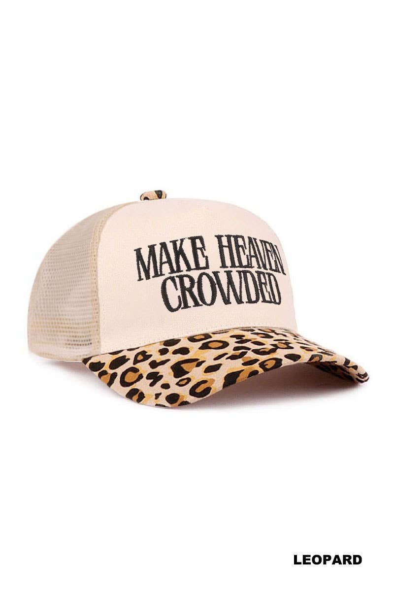 0420 Make Heave Crowded Two Tone Mesh Snapback Hat SI-29741: ASH MOCHA-197485 / OS